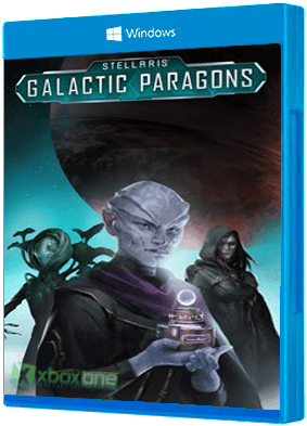 Stellaris: Galactic Paragons boxart for Windows PC